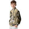 custom army black knights rose mickey gold jacket trendy jacketwow