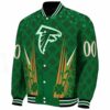 custom atlanta falcons shamrock pattern green jacket best selling jacketwow