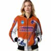 custom boise state broncos flaming football orange white jacket latest model jacketwow