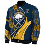 custom buffalo sabres floral print navy blue jacket best selling jacketwow