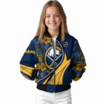 custom buffalo sabres floral print navy blue jacket best selling jacketwow