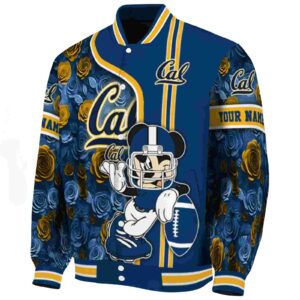 custom california golden bears rose mickey blue jacket best selling jacketwow