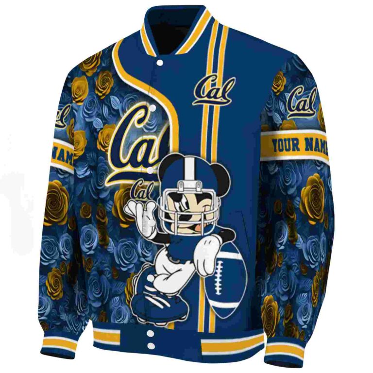 custom california golden bears rose mickey blue jacket best selling jacketwow