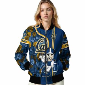 custom california golden bears rose mickey blue jacket latest model jacketwow