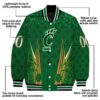custom cincinnati bearcats shamrock pattern green jacket new arrival jacketwow