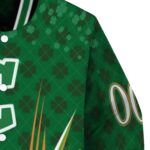 custom cleveland guardians shamrock pattern green jacket best selling jacketwow