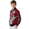 custom colgate raiders floral print maroon jacket trendy jacketwow