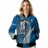 custom dallas mavericks floral print blue jacket latest model jacketwow