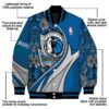 custom dallas mavericks floral print blue jacket new arrival jacketwow