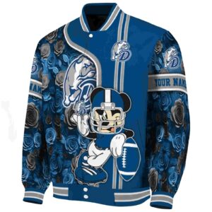 custom drake bulldogs rose mickey blue jacket best selling jacketwow