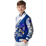 custom duke blue devils mickey donald goofy blue white jacket best selling jacketwow