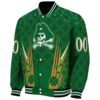 custom east carolina pirates shamrock pattern green jacket best selling jacketwow