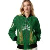 custom east carolina pirates shamrock pattern green jacket latest model jacketwow