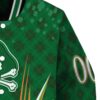 custom east carolina pirates shamrock pattern green jacket premium grade jacketwow