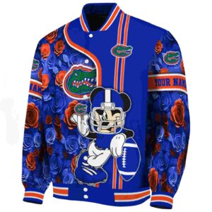 custom florida gators rose mickey blue jacket best selling jacketwow
