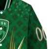 custom florida panthers shamrock pattern green jacket premium grade jacketwow