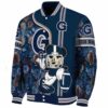 custom georgetown hoyas rose mickey blue jacket best selling jacketwow