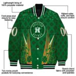 custom houston astros shamrock pattern green jacket best selling jacketwow