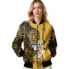custom kennesaw state owls rose mickey gold jacket latest model jacketwow