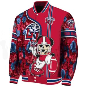 custom liberty flames rose mickey red jacket best selling jacketwow