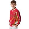 custom maryland terrapins flaming football red white jacket trendy jacketwow