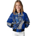 custom memphis tigers floral print blue jacket best selling jacketwow