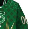 custom minnesota twins shamrock pattern green jacket premium grade jacketwow
