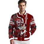 custom mississippi state bulldogs rose mickey maroon jacket best selling jacketwow