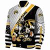custom missouri tigers mickey donald goofy black white jacket best selling jacketwow