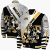 custom missouri tigers mickey donald goofy black white jacket fashion forward jacketwow