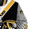 custom missouri tigers mickey donald goofy black white jacket premium grade jacketwow