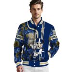custom navy midshipmen rose mickey blue jacket best selling jacketwow