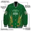 custom new orleans pelicans shamrock pattern green jacket new arrival jacketwow