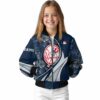 custom new york yankees floral print navy jacket top rated jacketwow
