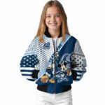 custom old dominion monarchs mickey donald goofy blue white jacket best selling jacketwow