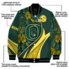 custom oregon ducks floral print green jacket new arrival jacketwow
