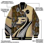 custom purdue boilermakers floral print gold jacket best selling jacketwow