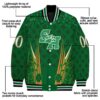 custom sam houston bearkats shamrock pattern green jacket new arrival jacketwow