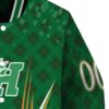 custom sam houston bearkats shamrock pattern green jacket premium grade jacketwow