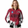 custom san diego state aztecs flaming football red white jacket latest model jacketwow