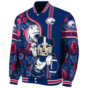 custom south alabama jaguars rose mickey blue jacket best selling jacketwow