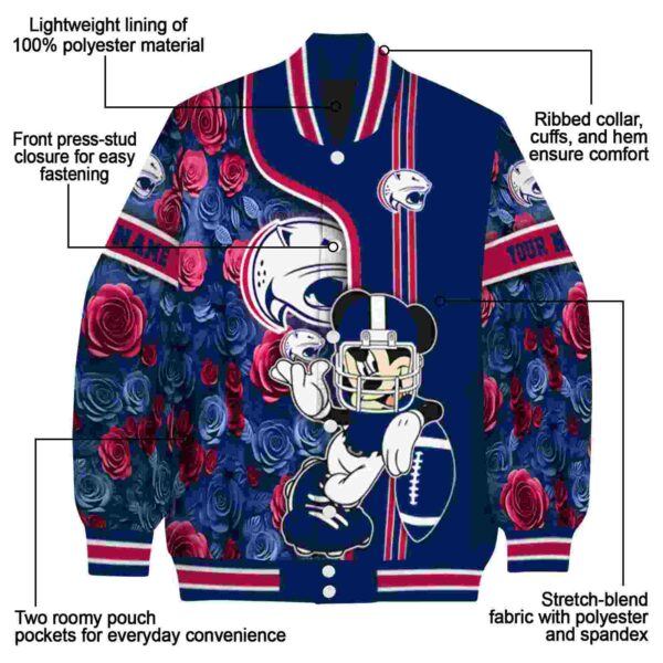 custom south alabama jaguars rose mickey blue jacket new arrival jacketwow