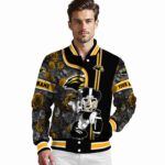 custom southern miss golden eagles rose mickey black jacket best selling jacketwow