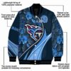 custom tennessee titans floral print navy jacket new arrival jacketwow