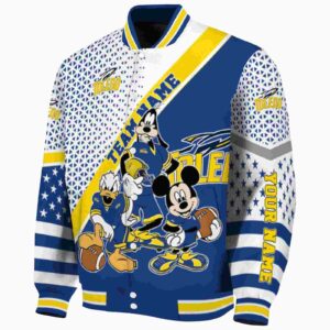 custom toledo rockets mickey donald goofy blue white jacket best selling jacketwow