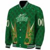 custom toledo rockets shamrock pattern green jacket best selling jacketwow