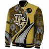 custom ucf knights floral print gold jacket best selling jacketwow