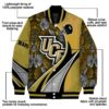 custom ucf knights floral print gold jacket new arrival jacketwow