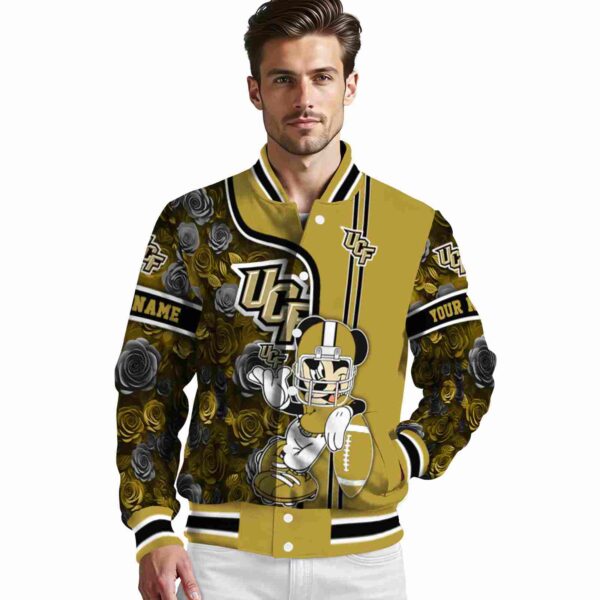 custom ucf knights rose mickey gold jacket high quality jacketwow