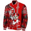 custom utah utes rose mickey red jacket best selling jacketwow